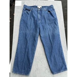 VTG 90s L.L. Bean Double L Flannel Lined Jeans Men's Relaxed Fit Denim 39x29